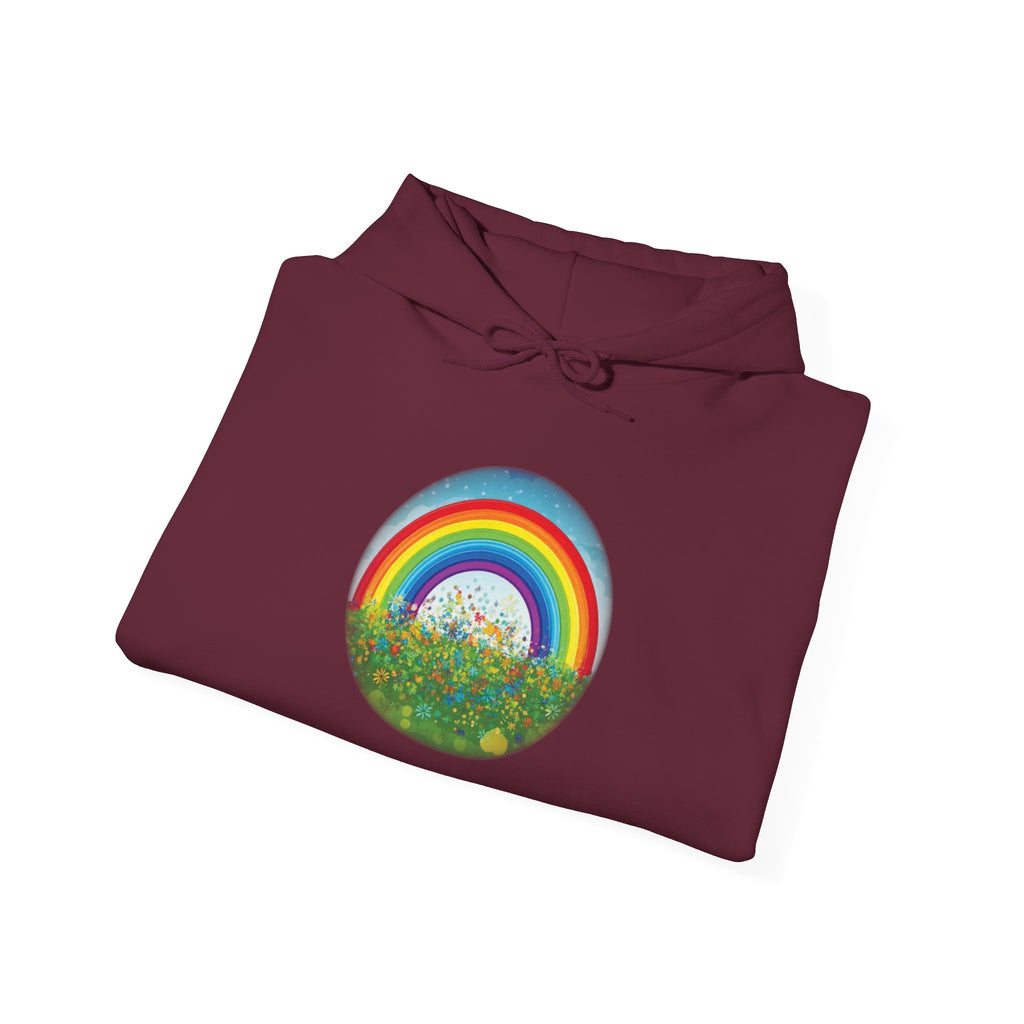 Rainbow Hooded Sweatshirt
